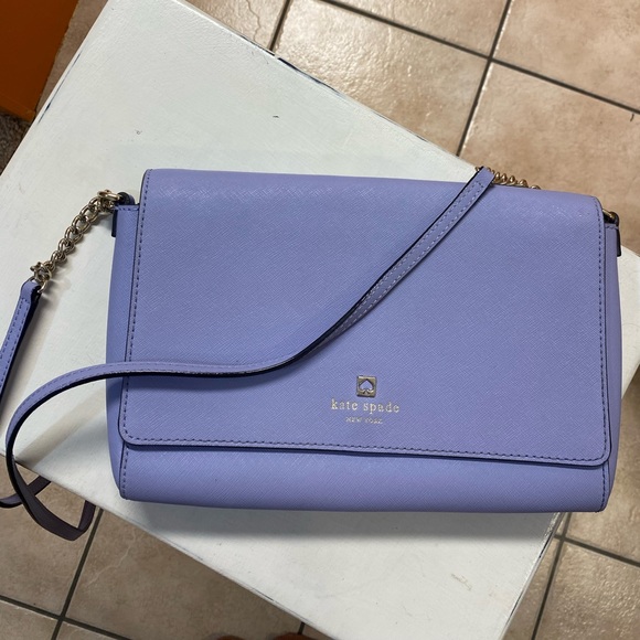 Periwinkle Kate Spade Purse - Picture 1 of 6